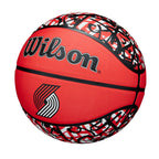 Wilson Nba Team Graffiti Basketball - Portland Trailblazers, Size 7-29.5''
