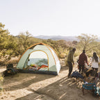 Kelty Tallboy Family + Car Camping Tent, 4 Or 6 Person Freestanding Overnight Shelter, Large Capacity, Tall Height, Stuff Sack I