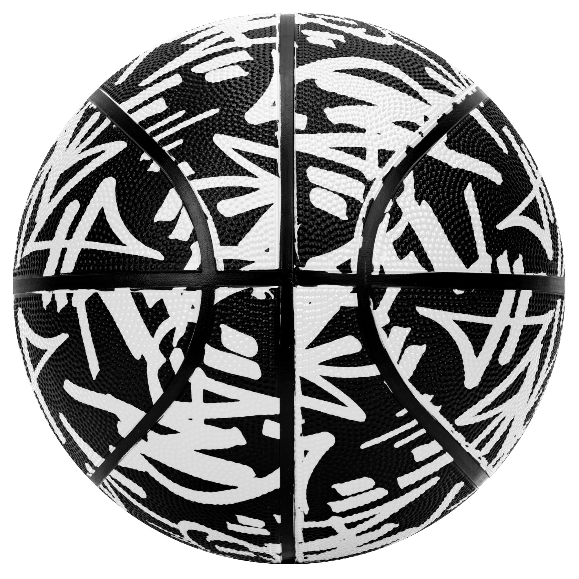 AND1 Fantom Graffiti Rubber Basketball: Official Regulation Size 7 (29.5 inches) Rubber Basketball - Deep Channel Construction S