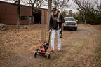 Do All Outdoors Fw80 Flyway 80 Auto Clay Pigeon Trap With Wheels, Holds 80 Clays, Black/Orange, One Size