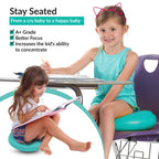 Rfaqk Inflated Air Stability Wobble Cushion - Wiggle Seat To Improve Sitting Posture & Attention, Stability Balance Disc For Phy