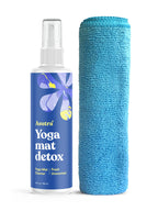 ASUTRA Yoga Mat Cleaner Spray (Fresh & Unscented), 4 fl oz - No Slippery Residue, Deep-Cleansing for Fitness Gear & Gym Equipmen