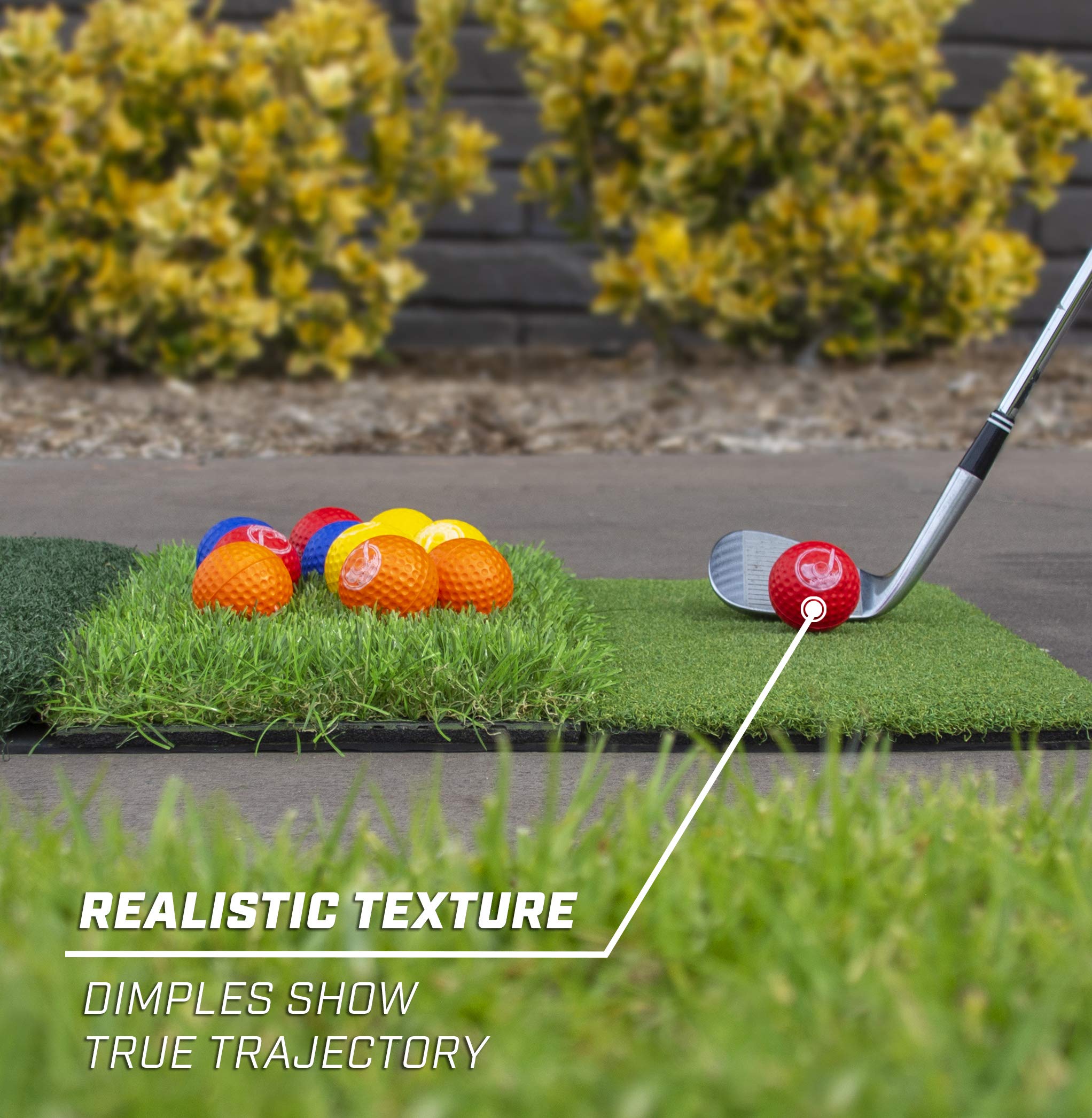 Gosports Foam Golf Practice Balls Realistic Feel And Limited Flight Use Indoors Or Outdoors
