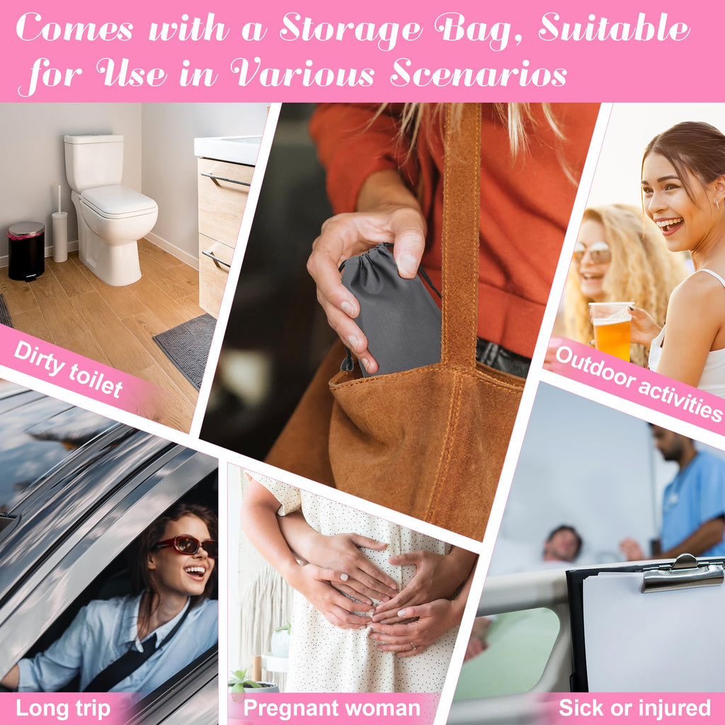 Luxiv 20 50 Pcs Disposable Female Urination Device, Portable Girl Urinal Funnel Women Outside Pee Cup Waterproof Paper Standing