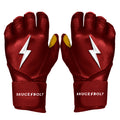 Bruce Bolt Original Series Long Cuff Maroon Batting Glove - Maroon Xxlarge