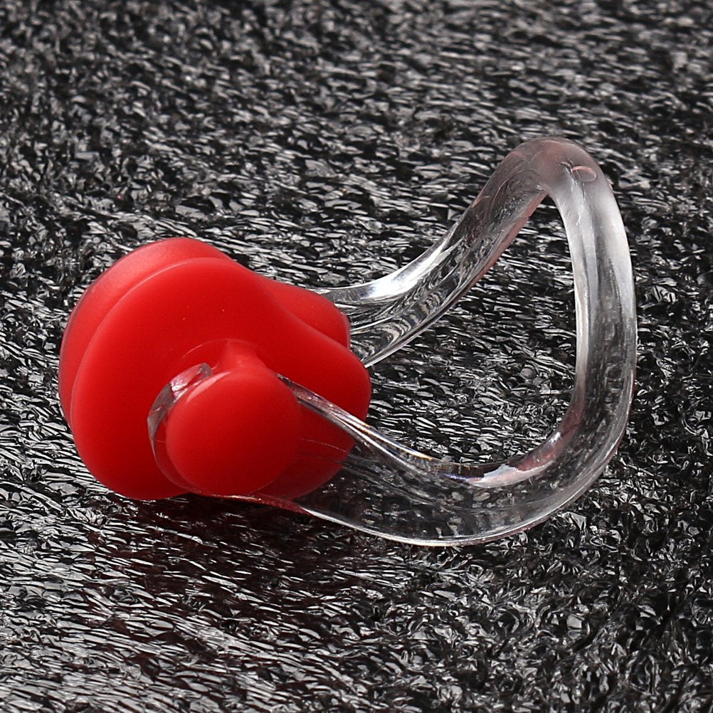 8 Pieces Silicone Swimming Nose Clip, Waterproof Silica Gel Surfing Nose Plug Protector Soft Latex Plugs For Kids And Adults (8
