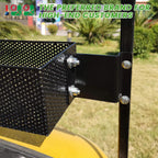 10L0L Golf Cart Front Inner Dash Storage Basket/Tray Organizer For Ezgo Txt/Rxv, Strong Heavy Steel Basket & Larger Compartments