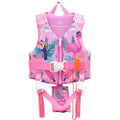 MOAMDAUT Toddler Swim Vest with Adjustable Safety Strap for 22-30-40-50-90lbs Boys Girls 1-9 Years Learning to Swim Sea Beach Wa