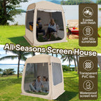 Alvantor Pop Up Screen House, 4 In 1 Outdoor Camping Tent,7'X7' Screen Room With Mosquito Netting &Waterproof Pvc, Suv Tent With