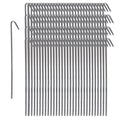 Pinnacle Mercantile 120 Pack Tent Stakes Metal Garden Edging Fence Hooks Pegs Christmas Decoration Stakes Made Usa 9 Inches Long