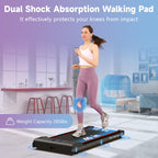 Hartwares Walking Pad Under Desk Treadmill, Portable Mini Treadmill For Home/Office/Small Spaces, 2.5Hp Quiet Brushless Walking