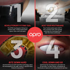 Opro Gold Level Mouthguard, Adults And Junior Sports Mouth Guard, Featuring Revolutionary Fitting Technology For Boxing, Lacross