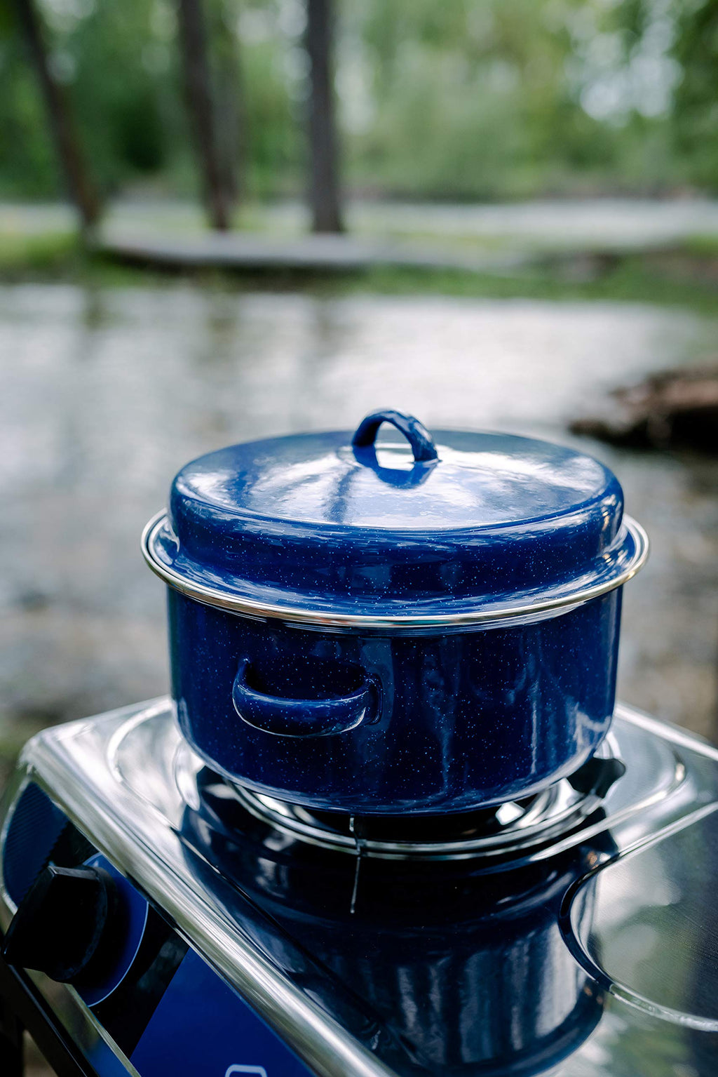 Stansport Enamel Cook Pot With Lid (10640)