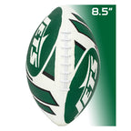 Franklin Sports Nfl New York Jets Football - Youth Football - Mini 8.5'' Rubber Ball - Perfect For Kids - Team Logos And Colors
