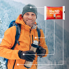 Iris Usa Hand Warmers - Large, 60 Individual Warmers, Long-Lasting Up To 18 Hours For Warm And Hot Hands - On The Go, Disposable
