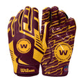 Wilson Nfl Stretch Fit Football Gloves - Youth, Washington Commanders