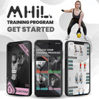 MhIL Workout Gloves for Women - Breathable Gym Gloves for Women with Palm Protection and Enhanced Grip - Padded Weight Lifting G