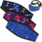 Skylety 3 Pieces Neoprene Mask Straps Cover Diving Mask Straps Neoprene Mask Dive Hair Protector Wrap For Dive And Snorkel Water