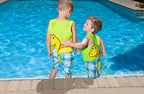 Poolmaster 50566 Learn-To-Swim Dino Kids Swim Vest, 1-3 Years Old