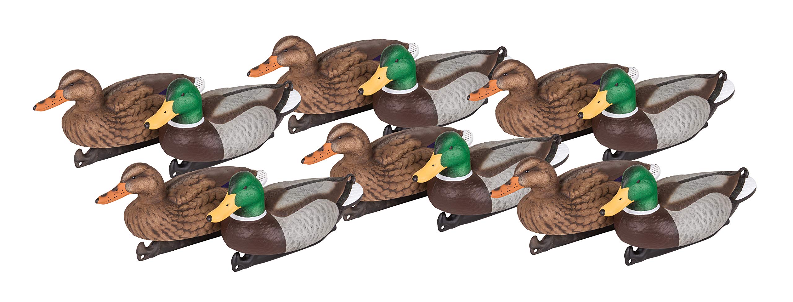 Flambeau Outdoors 1812DPK Masters Series 14    Full-Sized Mallard Duck Decoys, Classic Floaters - 12-Pack