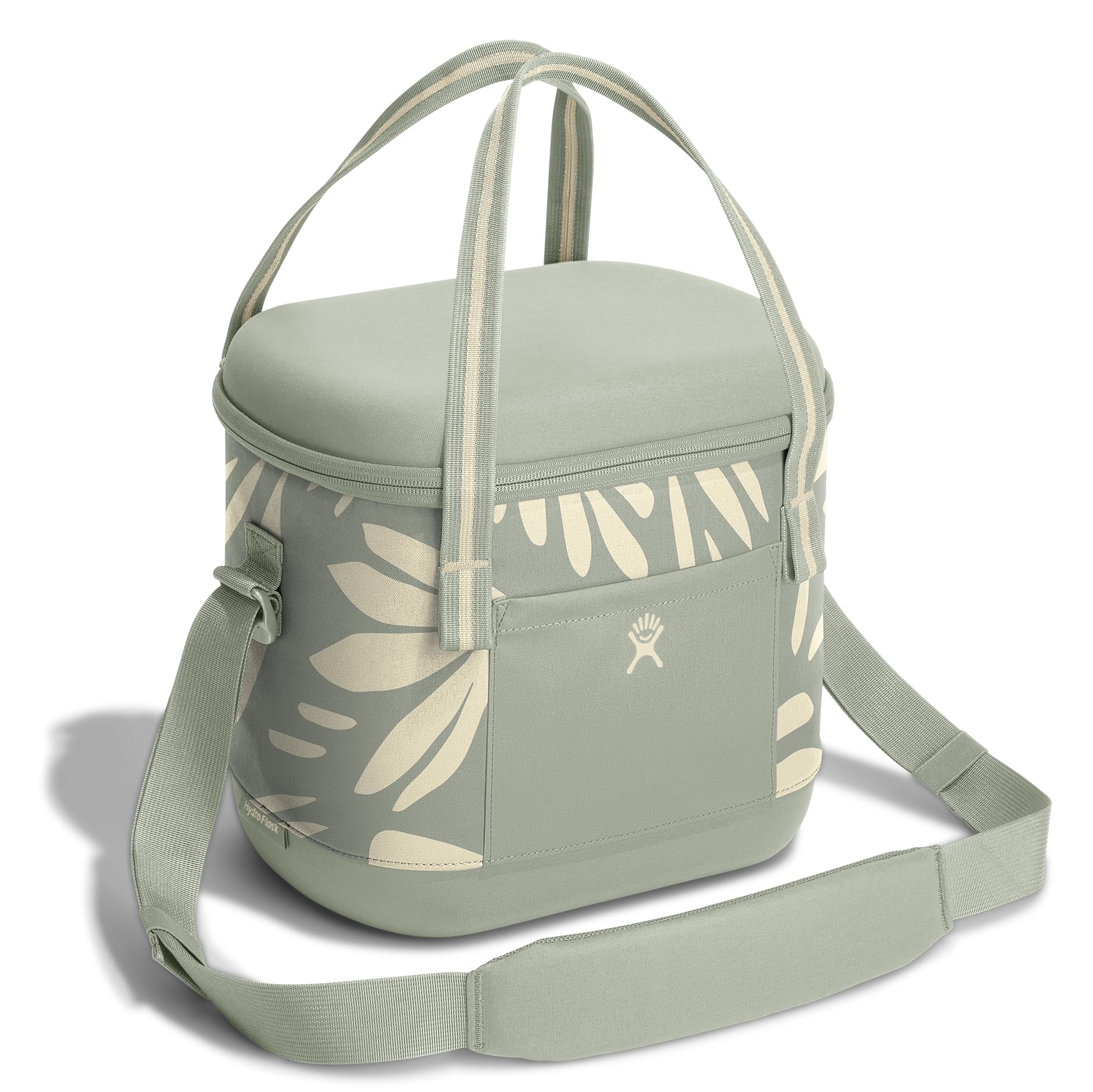Hydro Flask Cooler Bag - Insulated Portable Soft Cooler - 12 L Capacity in Botanical Bliss Agave
