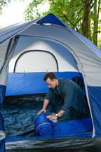 Stansport Explorer 4 Lb.-33 In X 75 In Rectangular Sleeping Bag , Blue