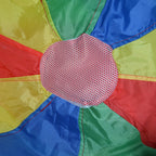 Sonyabecca Parachute For Kids 6' With 9 Handles Game Toy For Kids Play