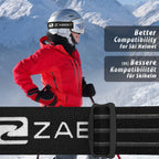Zabert Ski Snow Snowboard Goggles For Men Women Youth, Over Glasses Otg Anti-Fog For Skiing Snowboarding Snowmobile,White Blue M