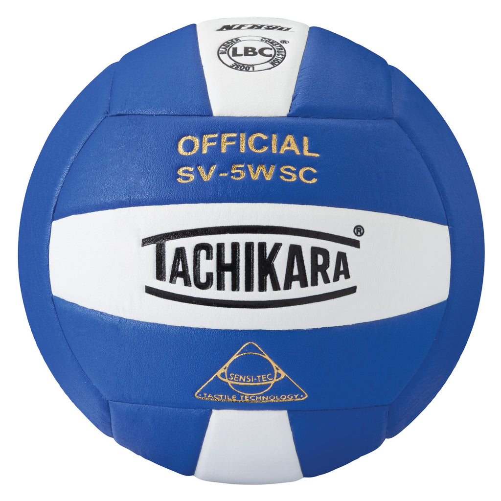 Tachikara Sv5Wsc Sensi-Tec Composite  Volleyball (Blue And White)