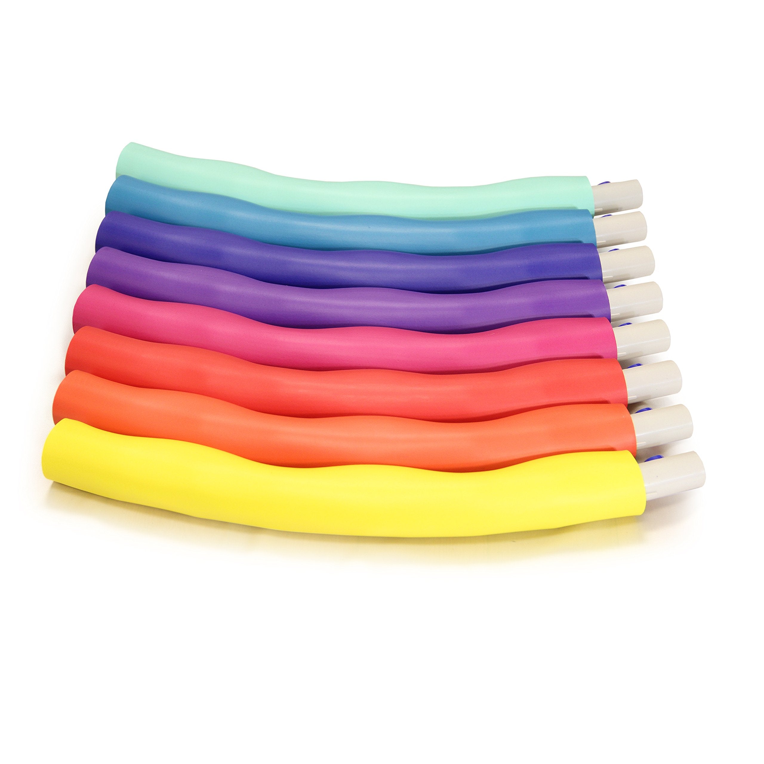 Sports Hoop Weighted Hula Hoop, Acu Hoop 4M - 4 Lb Medium, Weight Loss Fitness Workout With Ridges. (Rainbow Colors)