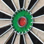 Viper By Gld Products Shot King Regulation Bristle Steel Tip Dartboard Set With Bullseye Metal Radial Spider Wire Compressed Sis