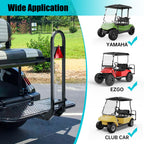 10L0L Newest Universal Golf Cart Rear Seat Safety Grab Bar, Heavy Duty Rear Seat Hand Rail Grab Bar Add Safety To Your Rear Pass