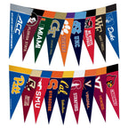 Rico Industries Ncaa Acc Complete 4'' X 9'' Felt Mini Pennant League Set (Includes All Teams)