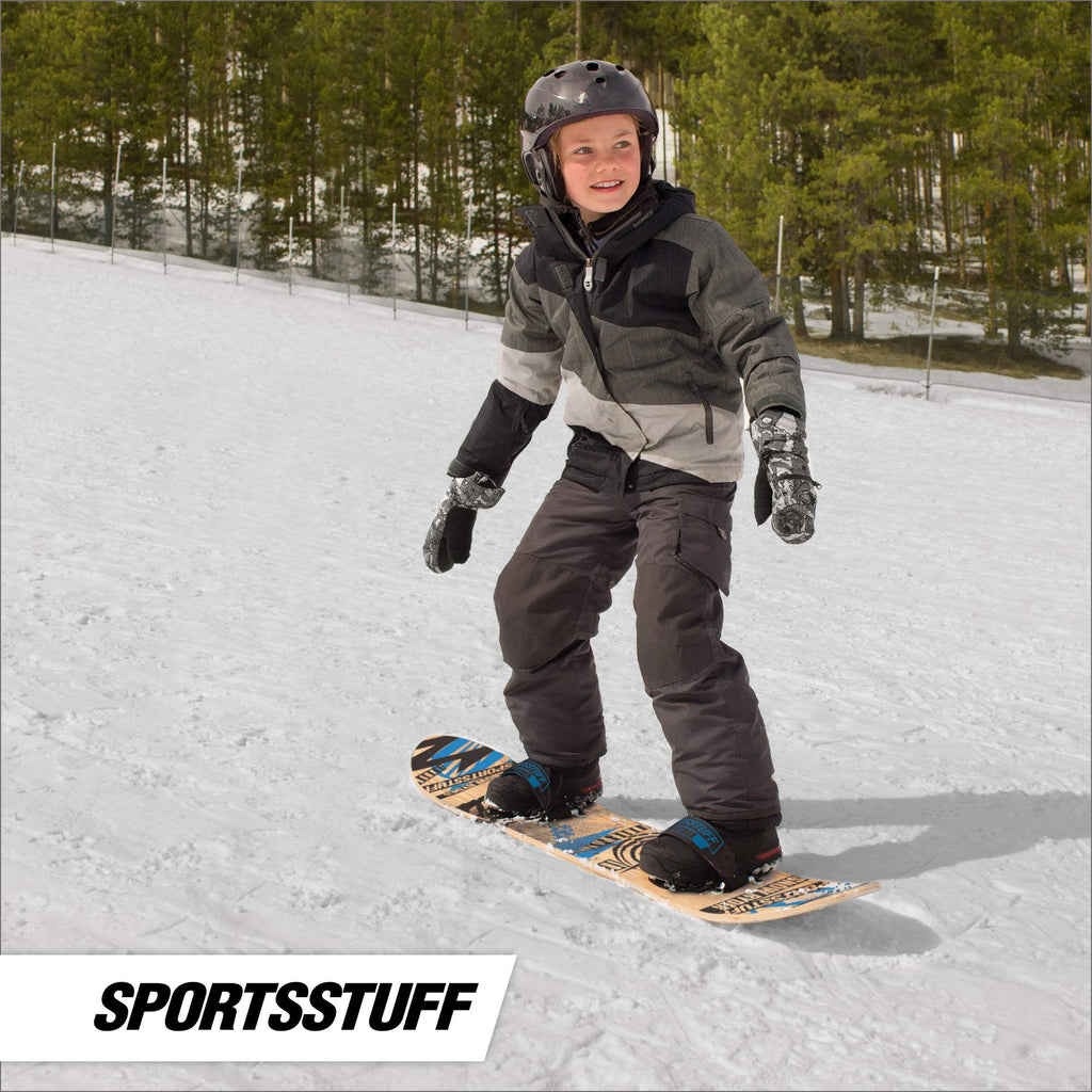 Sportsstuff Snow Ryder 130 Cm  Beginners Board, Hardwood Construction, Easy Adjustment, Blue