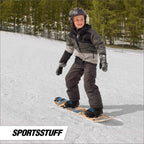 Sportsstuff Snow Ryder 130 Cm  Beginners Board, Hardwood Construction, Easy Adjustment, Blue