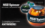 Nsd Essential Spinner Gyro Hand Grip Strengthener Wrist Forearm Exerciser, Crystal
