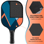 Beives Pickleball Paddles Set Of 4 Pickleball Set Pickle Ball Raquette, 4 Pickleball Rackets With 4 Balls And Portable Carry Bag