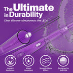 Brightz Wheel Brightz Purple LED ABS Plastics 1 pk