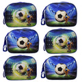 Asera Polycotton Birthday Return Gifts Sling Bag/Picnic Bag Cartoon Theme Bags For Kids (Football Set Of 6 Pcs), Multicolour