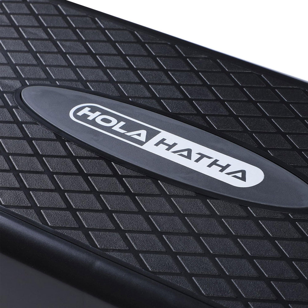 Holahatha Compact Portable Aerobic Step Platform Workout Exercise Equipment, Fitness Cardio Stepper With Adjustable Height For H