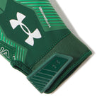 Under Armour Men'S F9 Nitro Football Gloves, (301) Forest Green/Team Kelly Green/Metallic Silver, Small