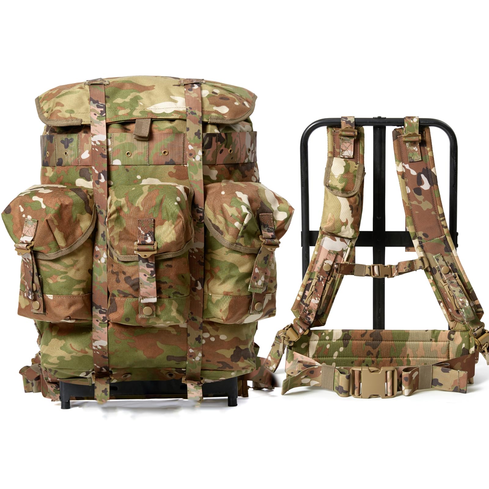 MT Military Alice Pack Medium Army Survival Combat ALICE Rucksack Backpack 50L OCP
