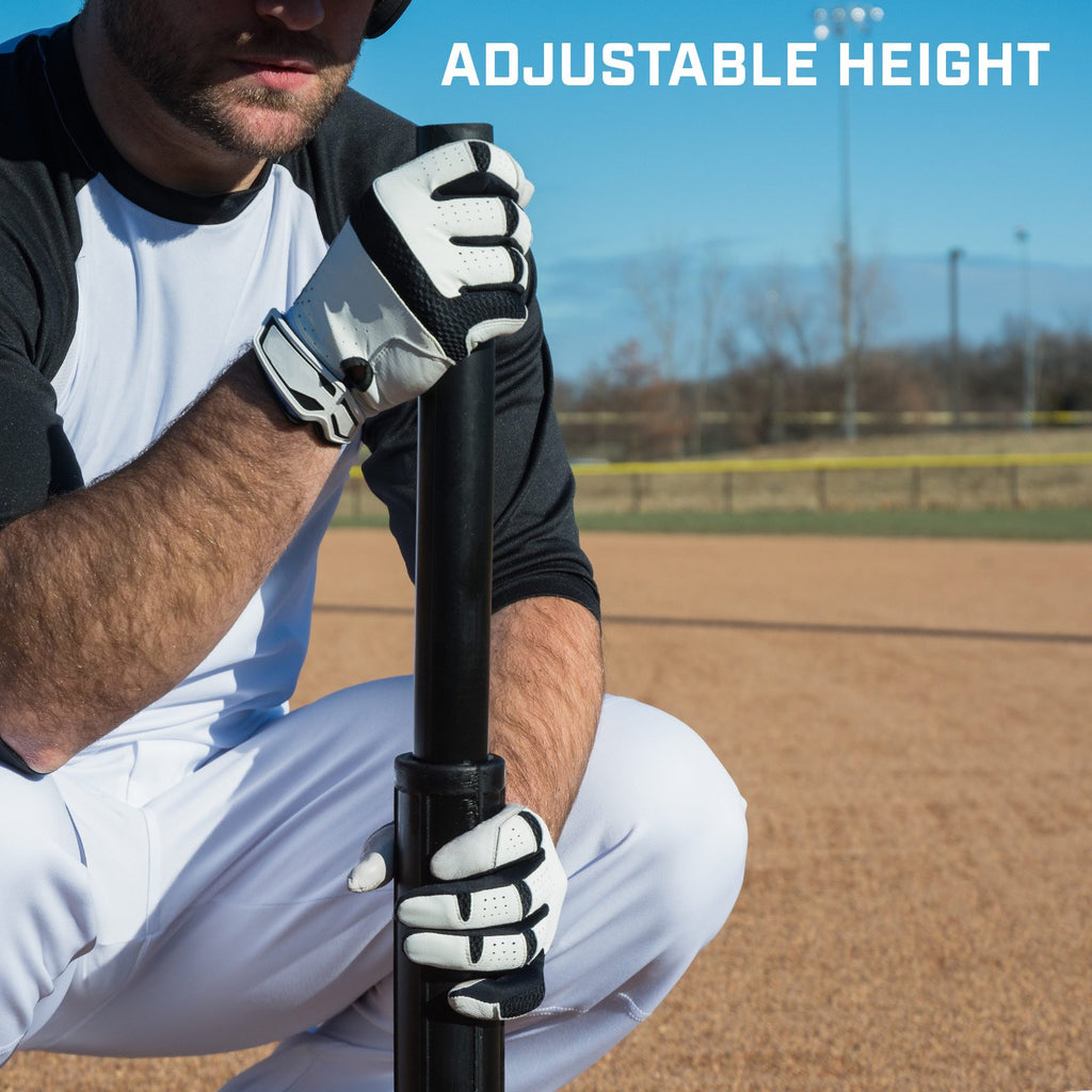Champro Heavy Duty Rubber Batting Tee Black, One Size, Black