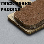 Corki Cycles 2 Pairs Sintered Metal Bike Disc Brake Pads For Trp Tektro Shimano