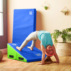 We Sell Mats Preschool Gymnastics Incline Mat, Cheese Wedge Skill Shape, Tumbling Mat For Gymnastics Training, Cheerleading And