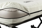 Coleman Camping Cot, Air Mattress, & Pump Combo, Folding Camp Cot & Air Bed With Side Table & Battery-Operated Pump, Great For C