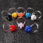 8 Pieces Silicone Swimming Nose Clip, Waterproof Silica Gel Surfing Nose Plug Protector Soft Latex Plugs For Kids And Adults (8