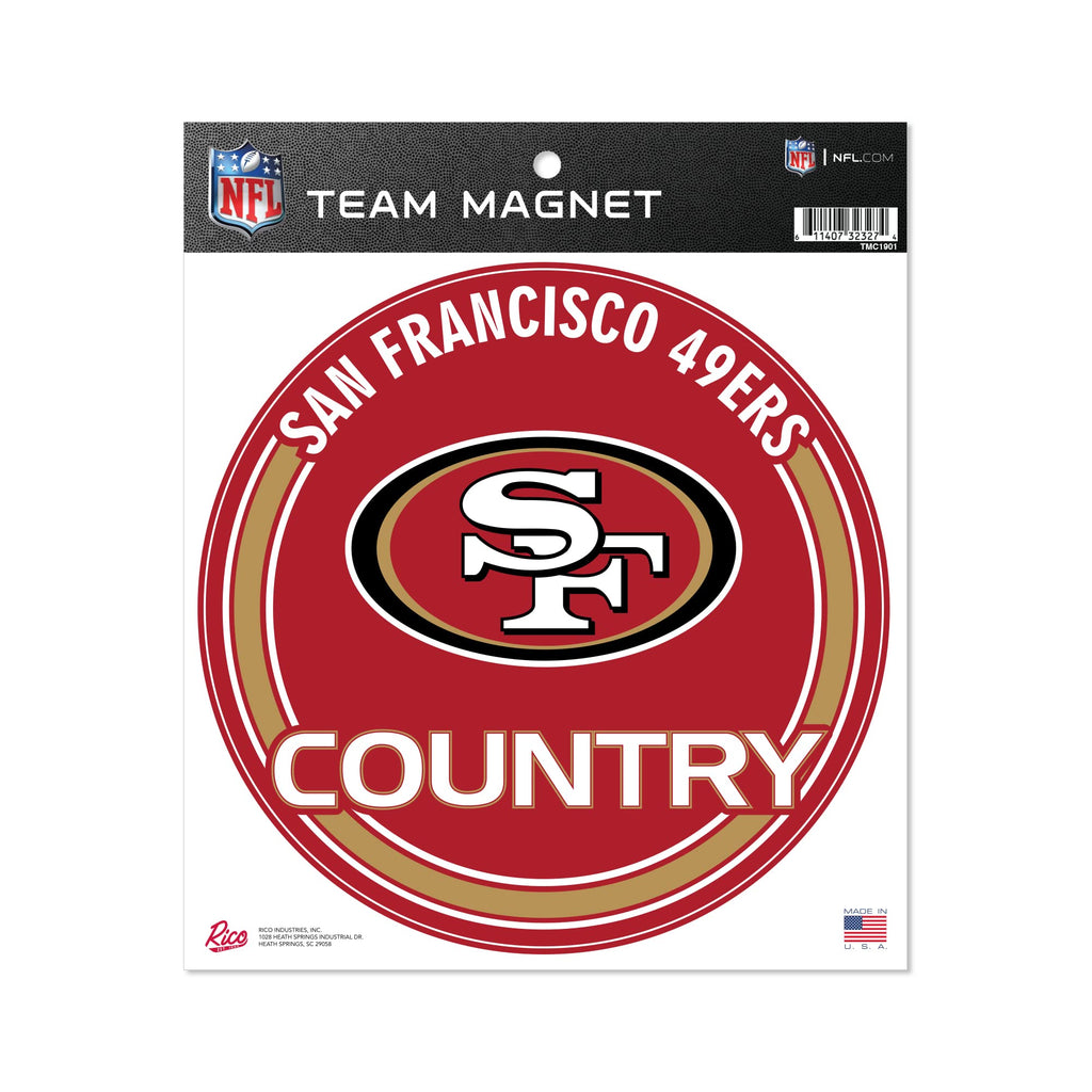Rico Industries Nfl San Francisco 49Ers 8'' Round Magnet