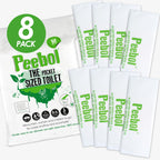 Peebol By Shewee - The Pocket-Sized Toilet - Rapidly Turns 1L Of Urine Into An Odourless, Compostable & Solid Gel. Uk Made, Disp