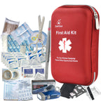 Deftget 163 Pieces First Aid Kit Waterproof Ifak Molle System Portable Essential Injuries Medical Emergency Equipment Survival K